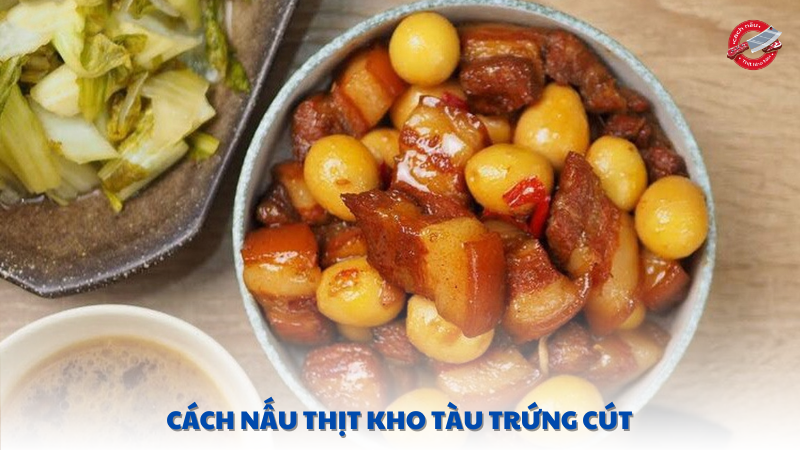 cách nấu thịt kho tàu trứng cút